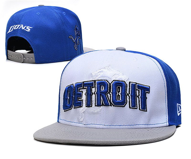 2021 NFL Detroit Lions Hat TX322